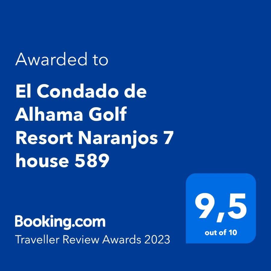 El Condado De Alhama Golf Resort Naranjos 7 House 589 Alhama de Murcia Esterno foto
